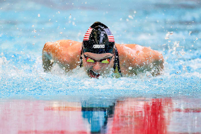 At the U.S. trials in Minneapolis, Long won her classification in the 100-meter breaststroke, the 100 backstroke and the 400 freestyle.